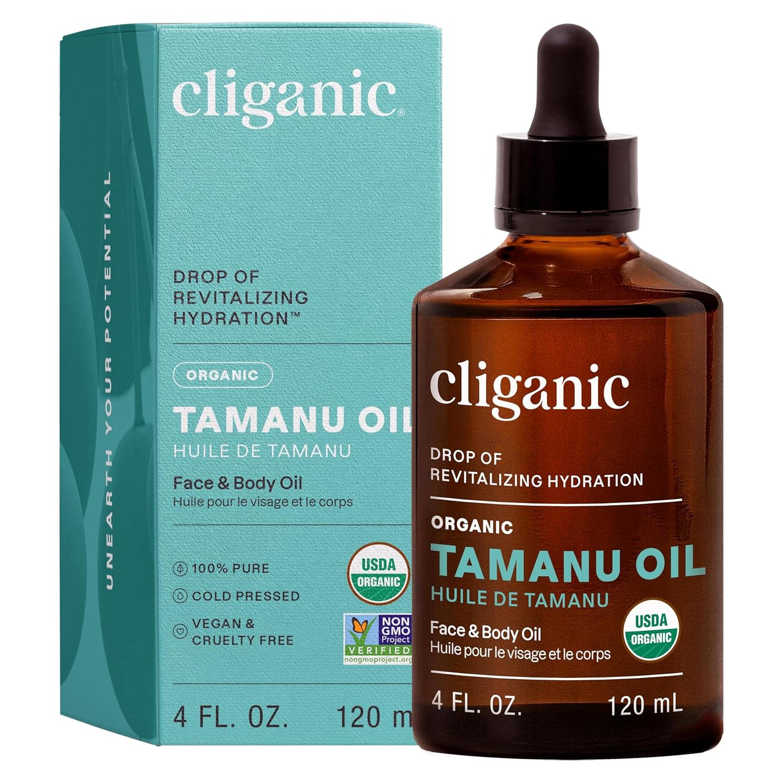 Aceite de Tamanu Orgánico Cliganic 118 ml - Puro y Natural