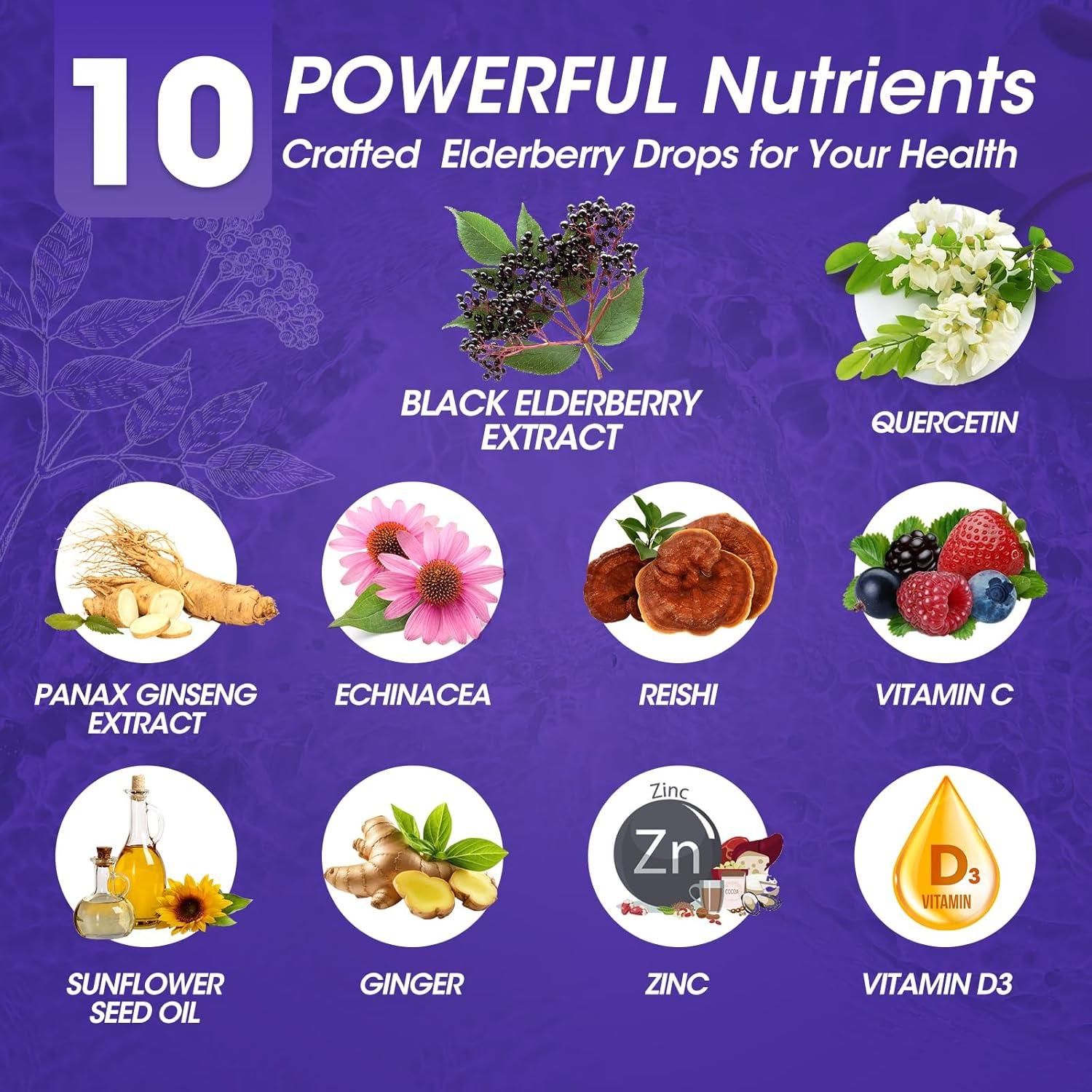 Jarabe de Saúco B BEWORTHS 59 ml con Vitamina C y Zinc