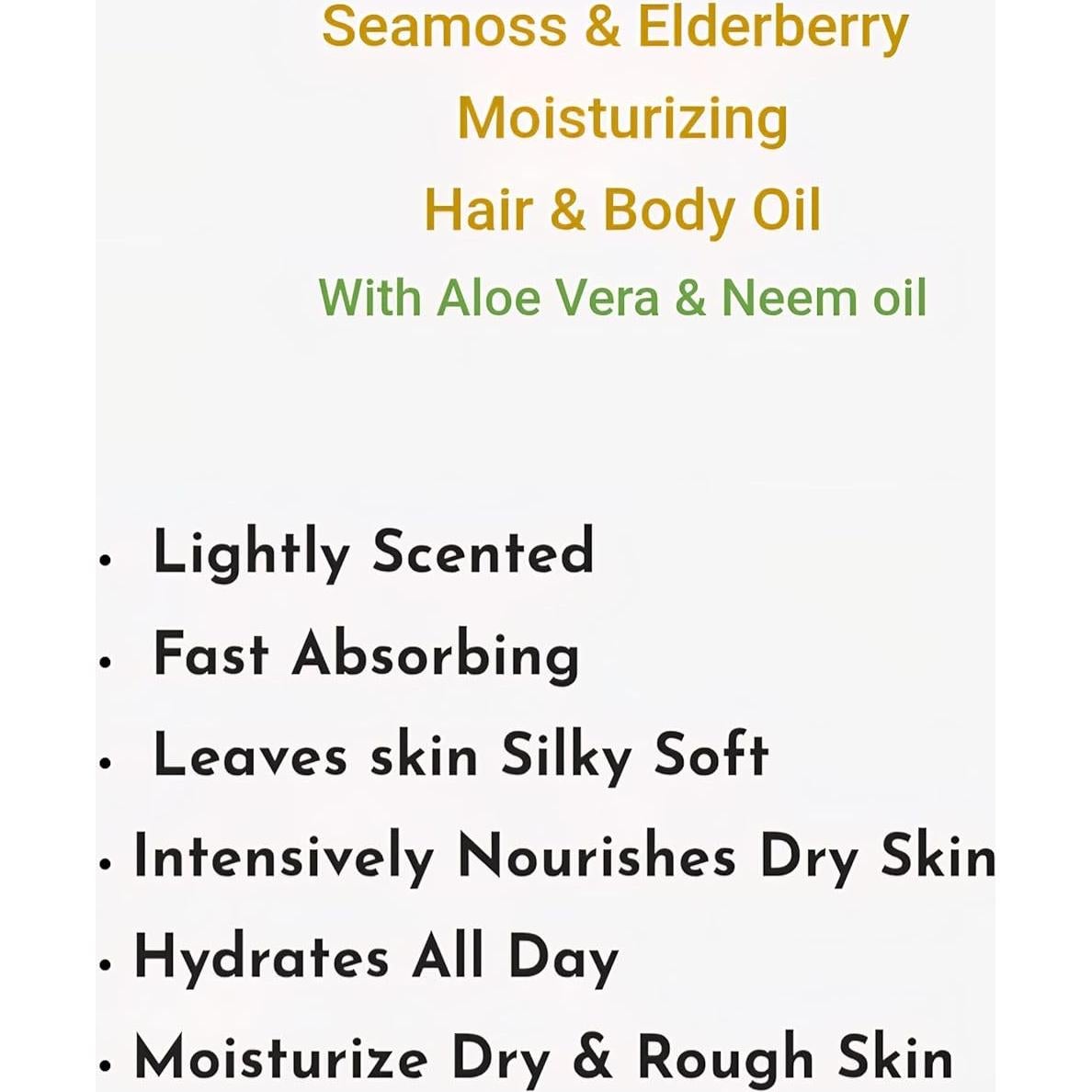 Aceite Hidratante para Cabello y Cuerpo Mine 118 ml - Musgo Marino y Saúco