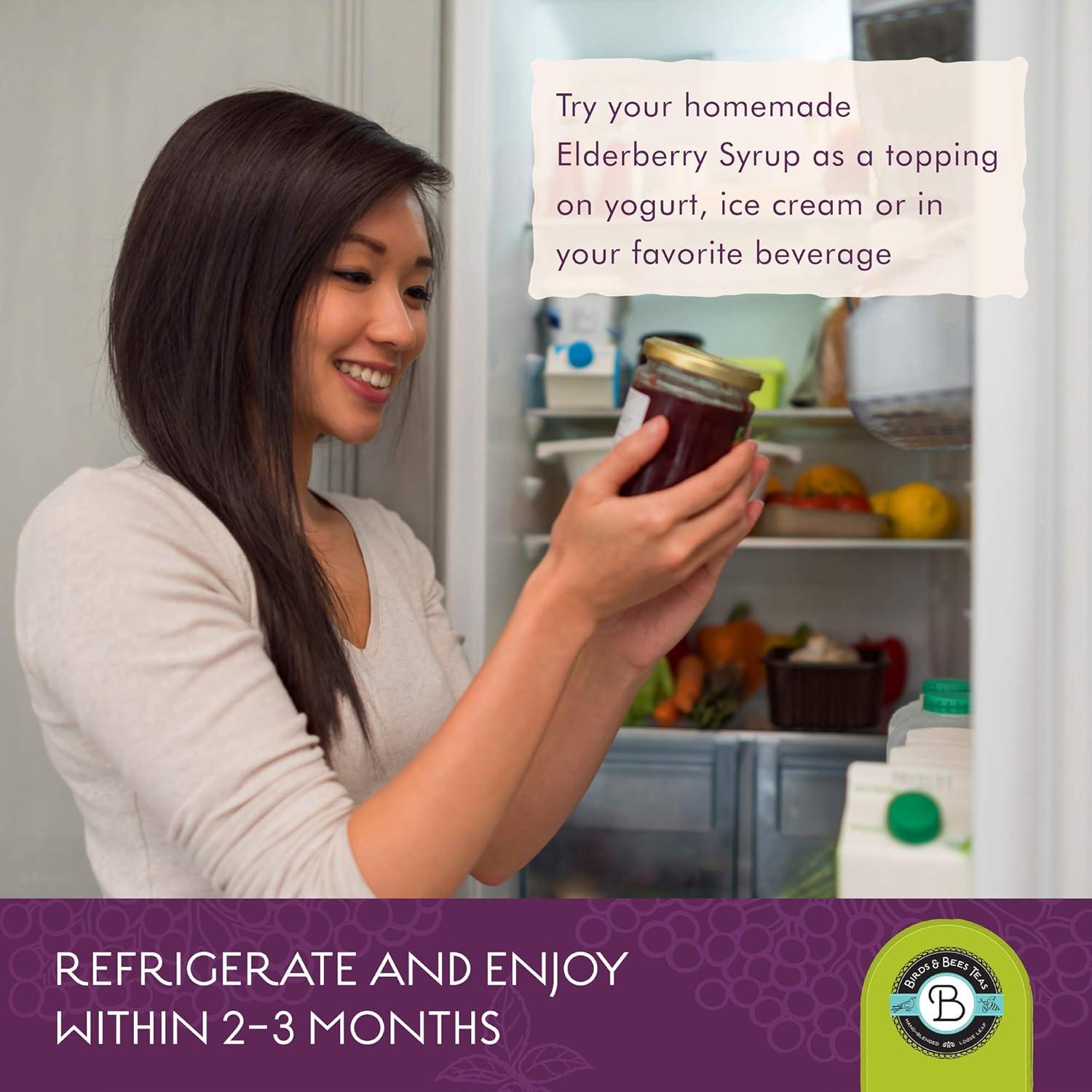 Kit de Jarabe de Saúco Orgánico Birds & Bees - 355-710ml