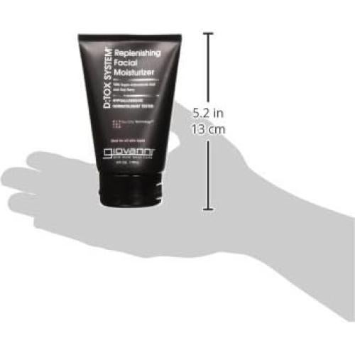 Hidratante Facial GIOVANNI D:tox 113 g - Antioxidantes Acai y Goji