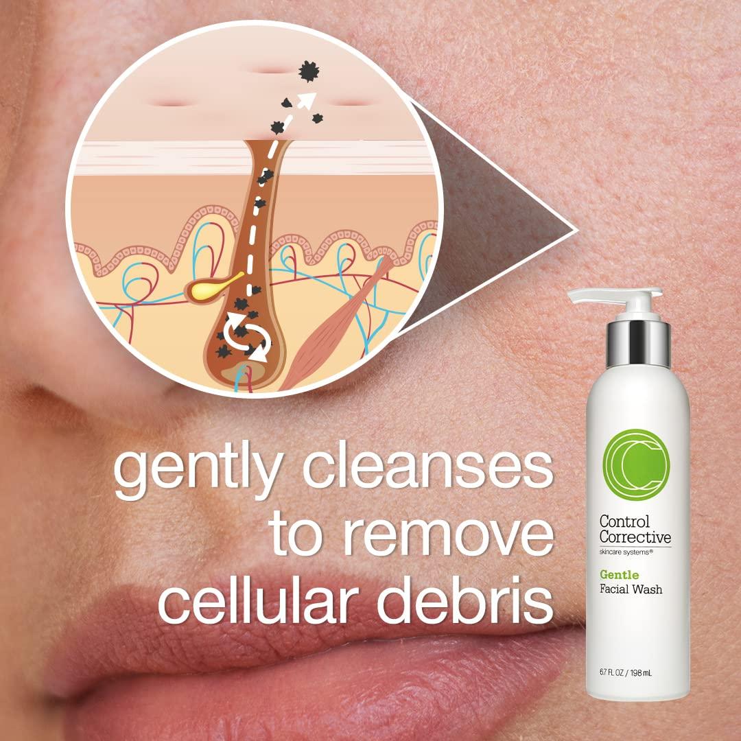 Gel Limpiador Facial Suave CONTROL CORRECTIVE 190 g Aloe Vera