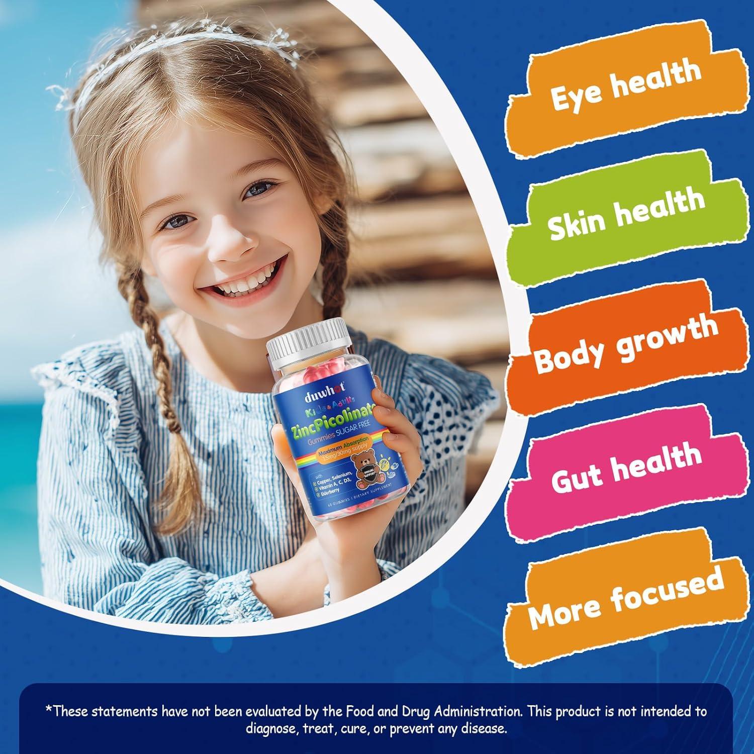 Gomitas de Zinc Picolinato 30mg Newtrisland 60 Unidades