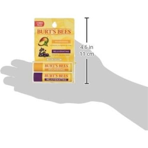 Paquete Doble Bálsamo Labial Burt's Bees Mantequilla Mango Acai 8.5g