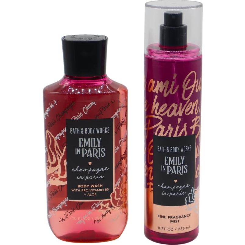 Conjunto de Regalo 2 Piezas Bath & Body Works Champagne París