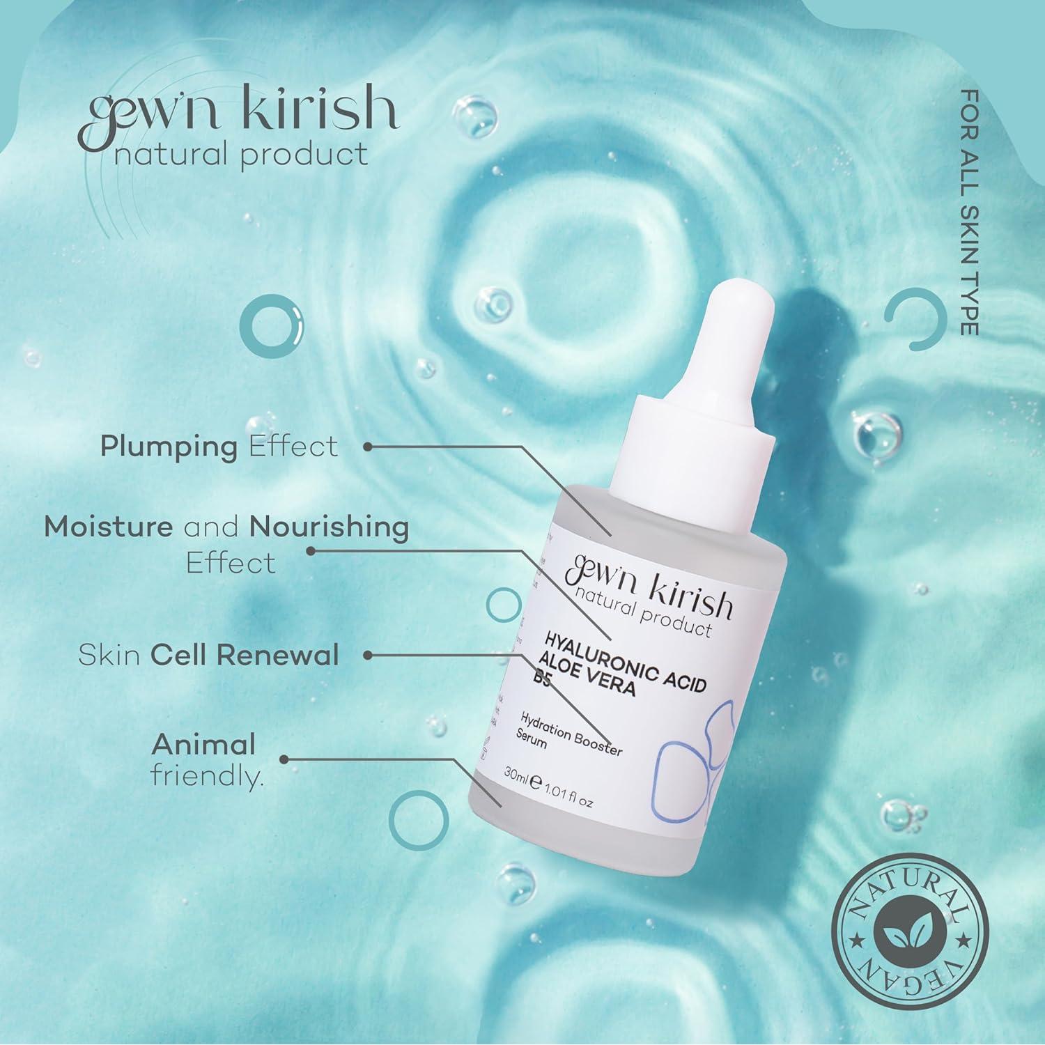 Suero Hidratante Ácido Hialurónico Aloe Vera 30 ml