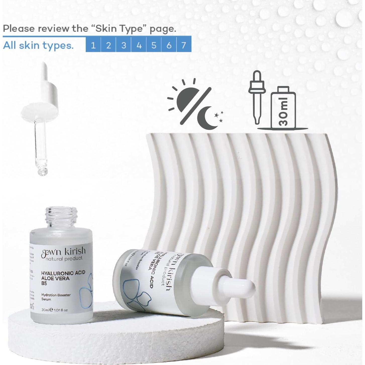 Suero Hidratante Ácido Hialurónico Aloe Vera 30 ml