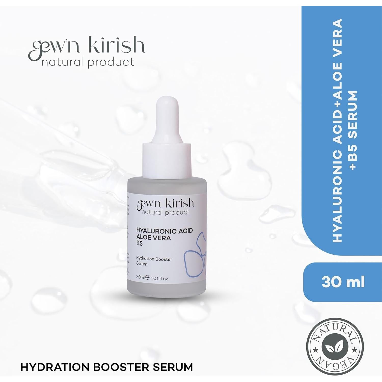 Suero Hidratante Ácido Hialurónico Aloe Vera 30 ml