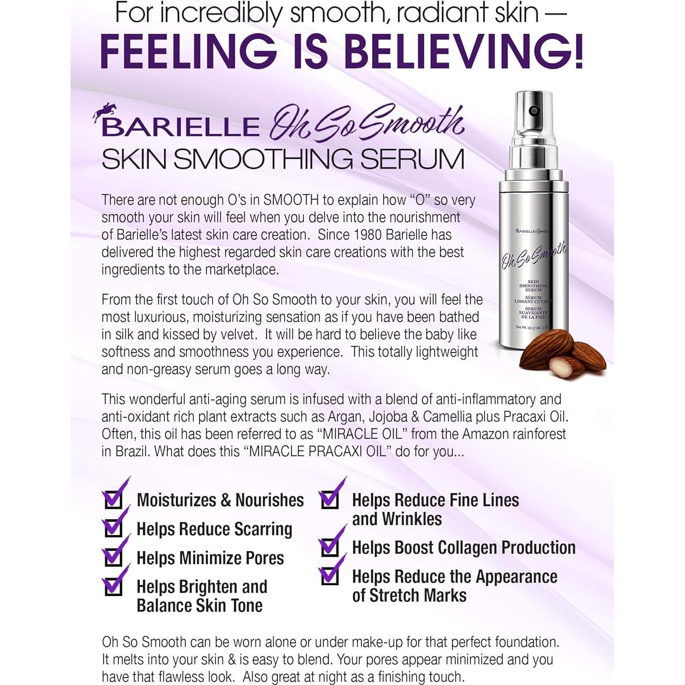 Sérum Facial Anti-Envejecimiento Barielle Oh So Smooth 30ml