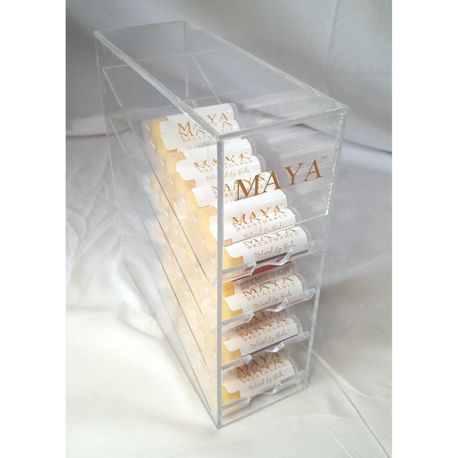 Bálsamo Labial Orgánico Maya - Paquete de 4 Sabores