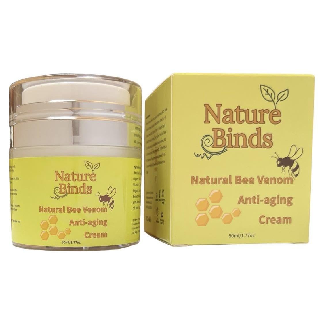 Crema Anti-Envejecimiento NatureBinds 50 ml Veneno de Abeja