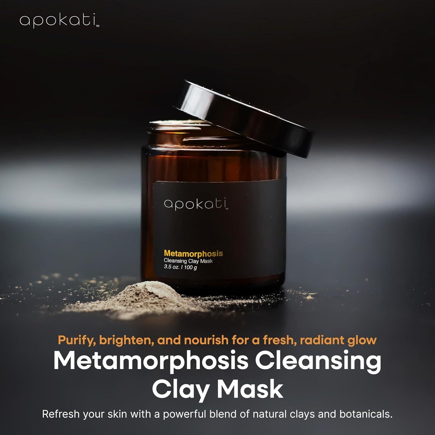 Mascarilla de Arcilla Limpiadora Apokati 100g Piel Sensible