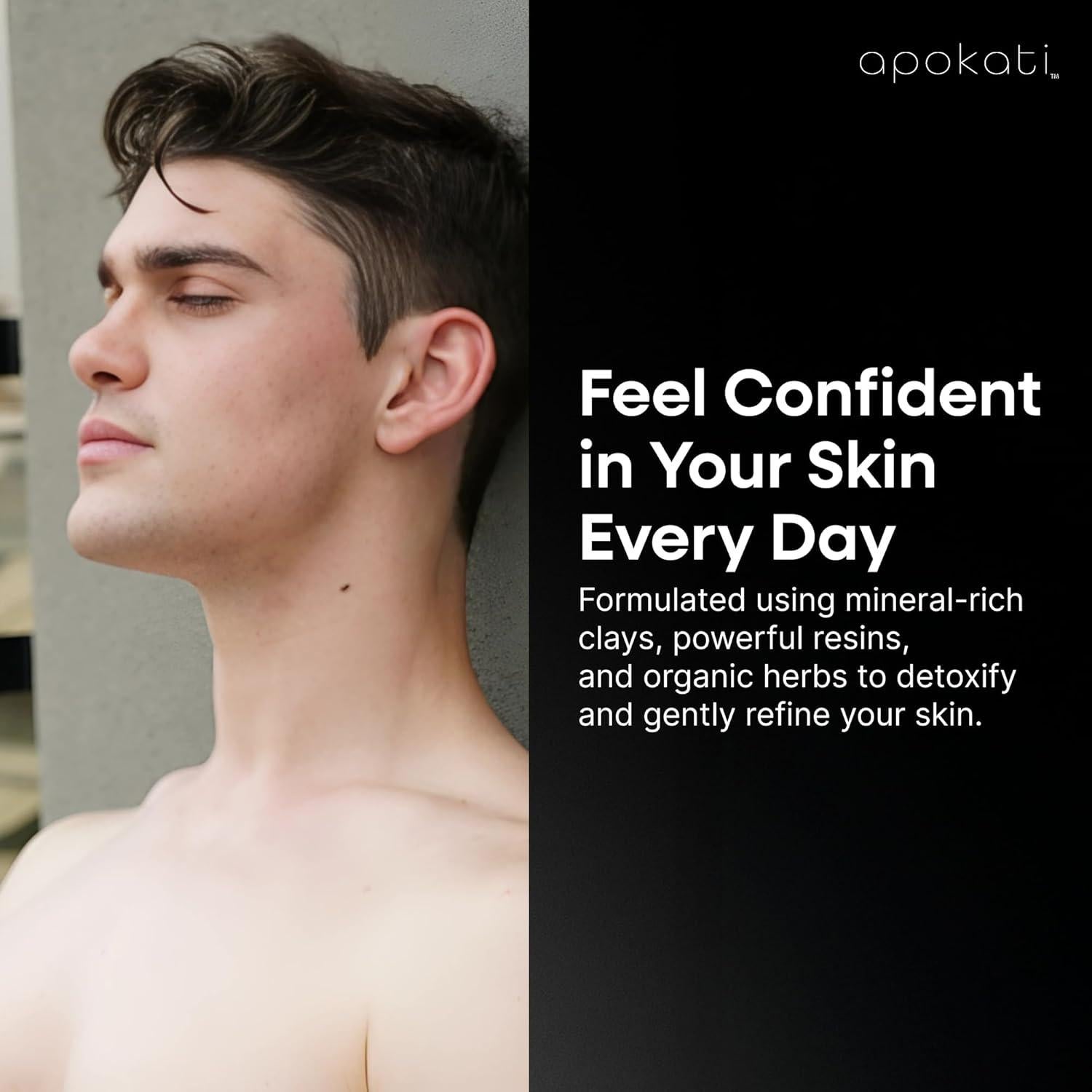 Mascarilla de Arcilla Limpiadora Apokati 100g Piel Sensible