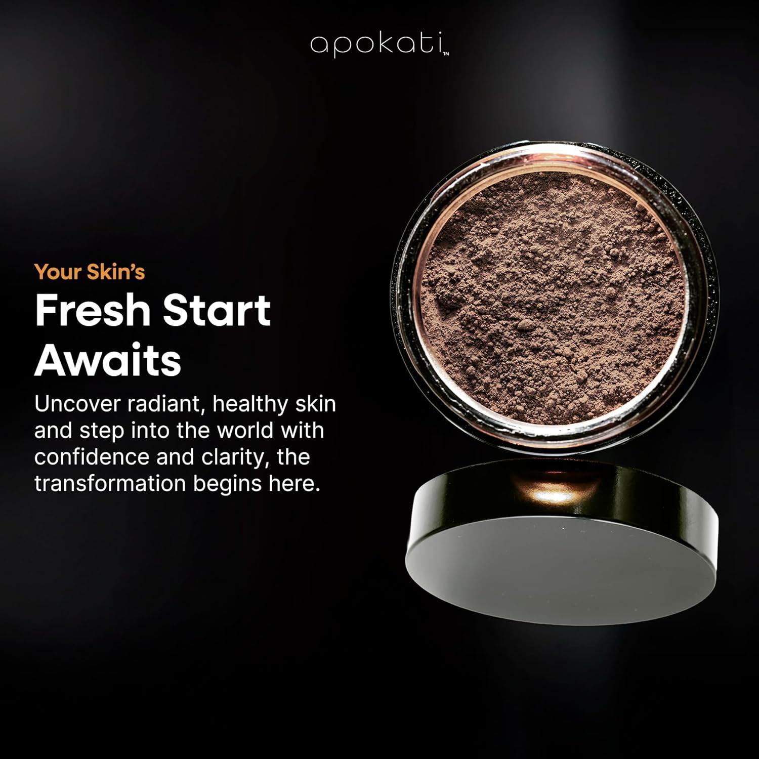 Mascarilla de Arcilla Limpiadora Apokati 100g Piel Sensible