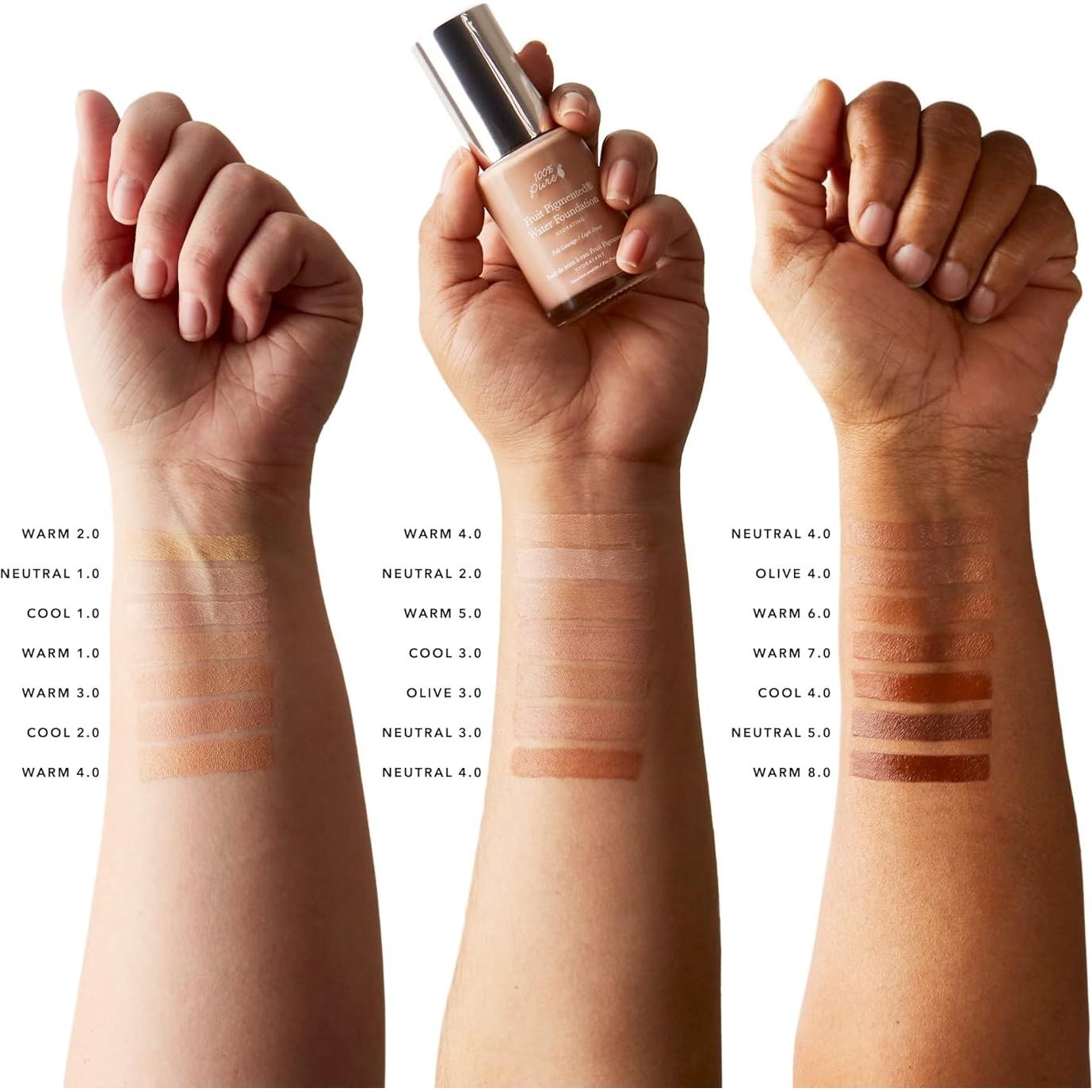 Base de Agua 100% Puro 6.0 Cálido - Maquillaje Hidratante 51g