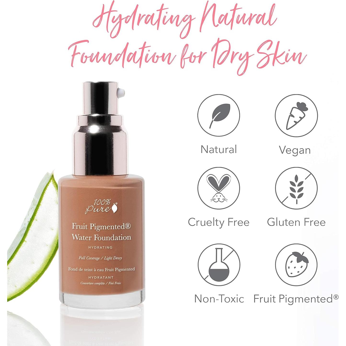 Base de Agua 100% Puro 6.0 Cálido - Maquillaje Hidratante 51g