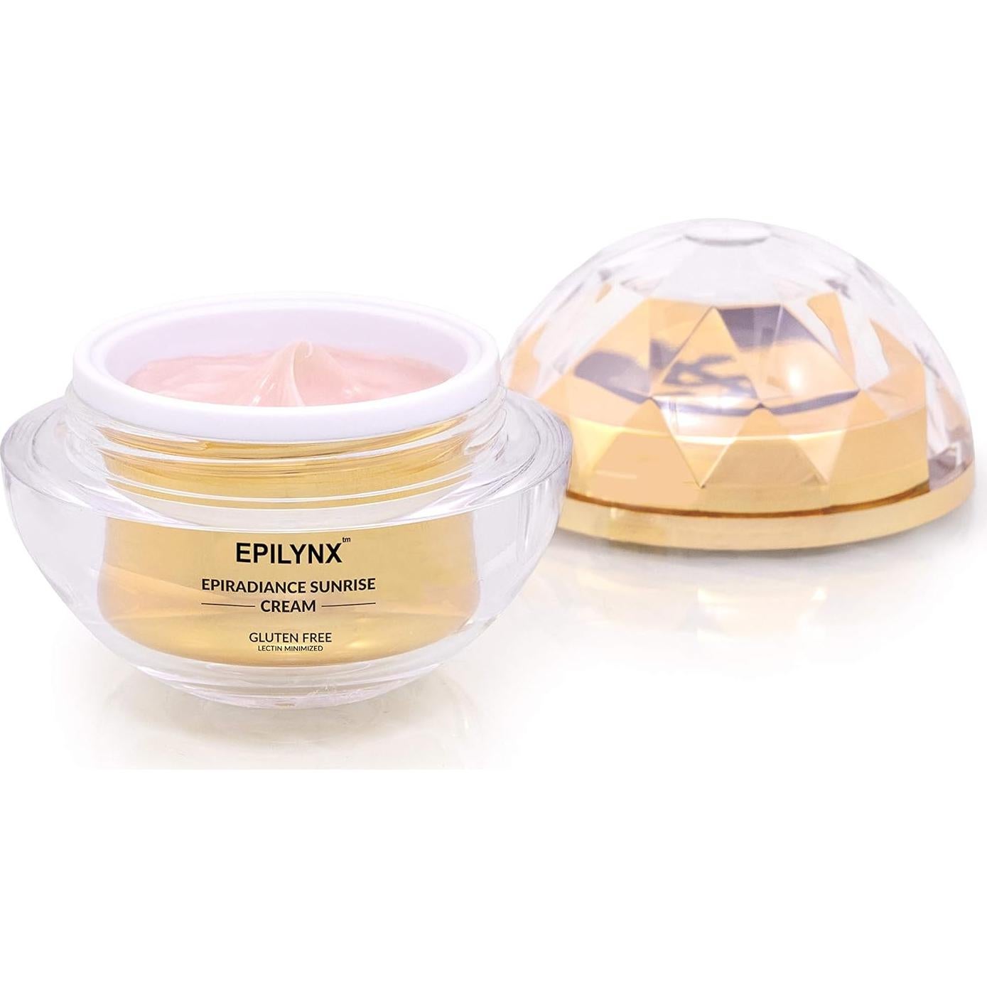 Crema Hidratante Facial EpiLynx 425g Antienvejecimiento Vegana