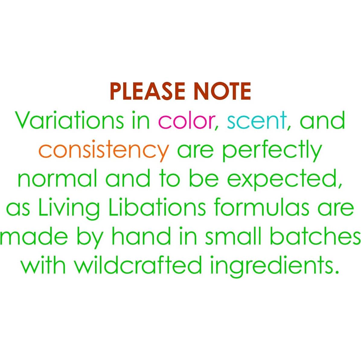 Bálsamo Orgánico Limpiador Living Libations 30 ml Piel Suave