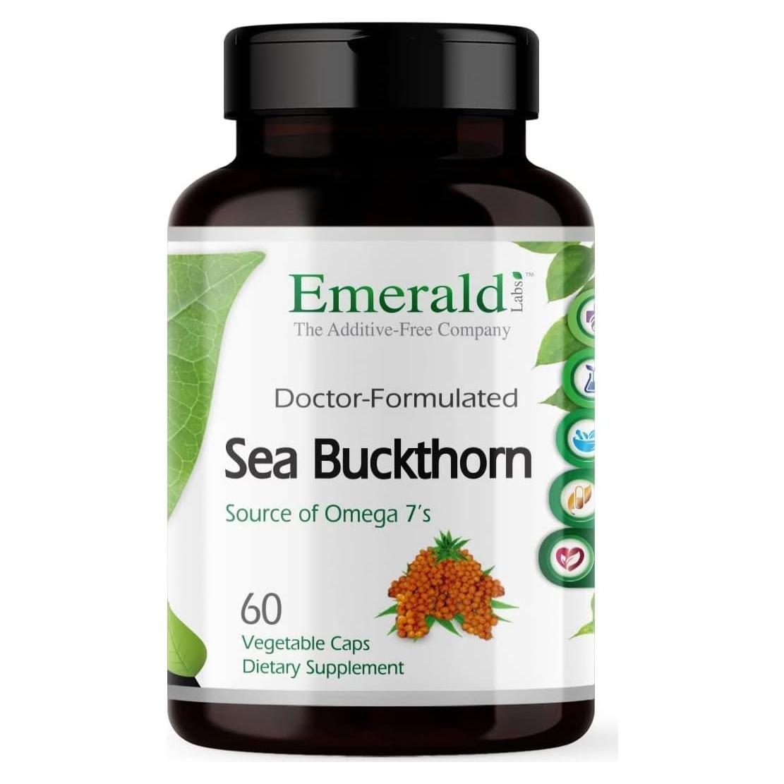 Suplemento Espino Marino Emerald Labs - 60 Cápsulas Vegetales