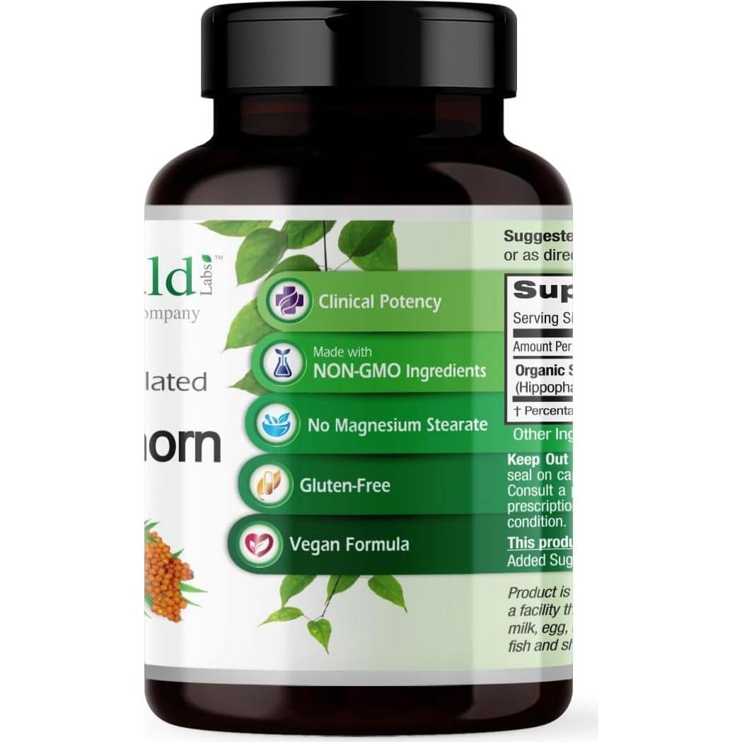 Suplemento Espino Marino Emerald Labs - 60 Cápsulas Vegetales