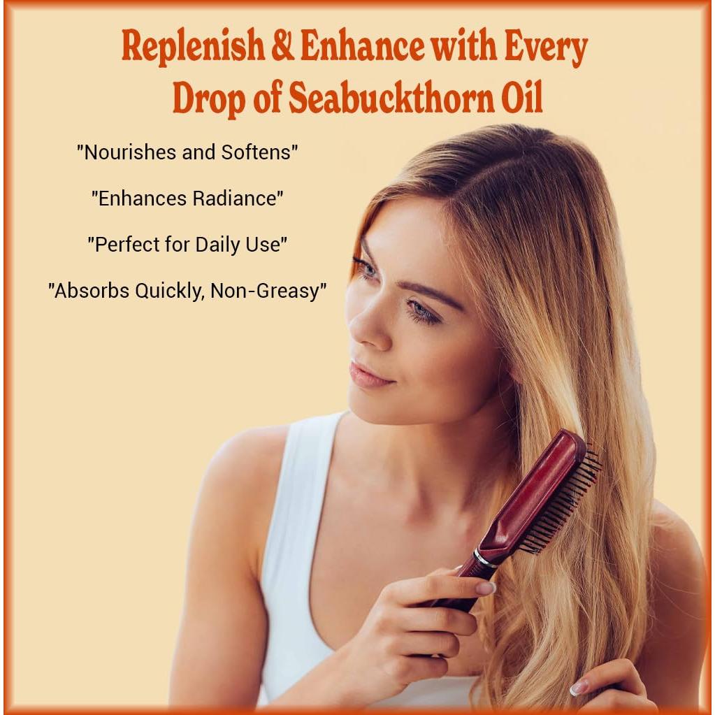 Aceite de Espino Marino Natural Born Oils 226ml Orgánico Hidratante