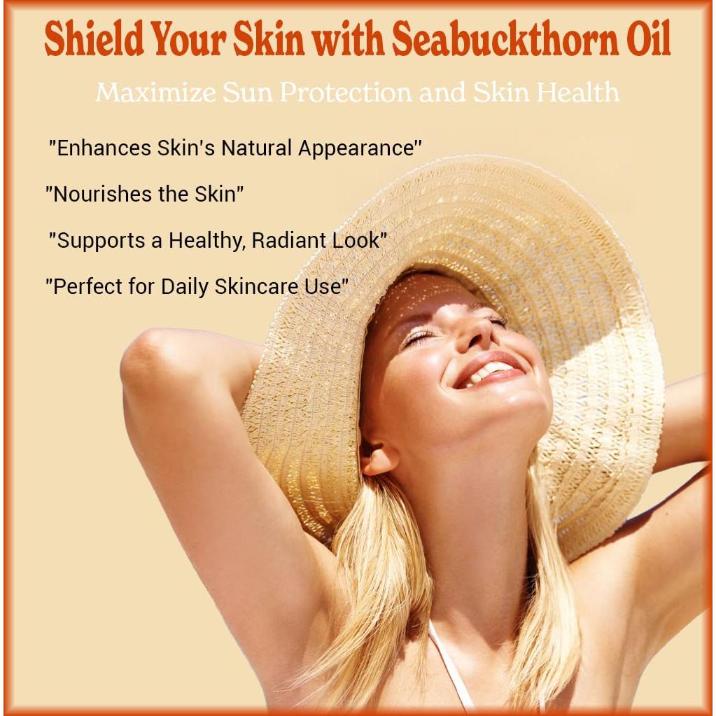 Aceite de Espino Marino Natural Born Oils 226ml Orgánico Hidratante