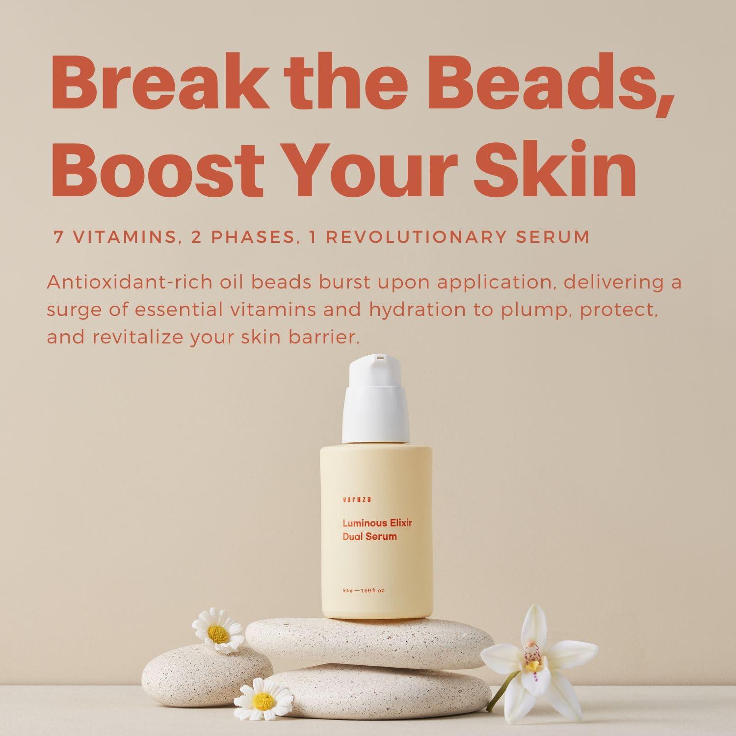 Suero Facial Dual Vita 7 NSL 50ml Hidratante Vegano K-Beauty