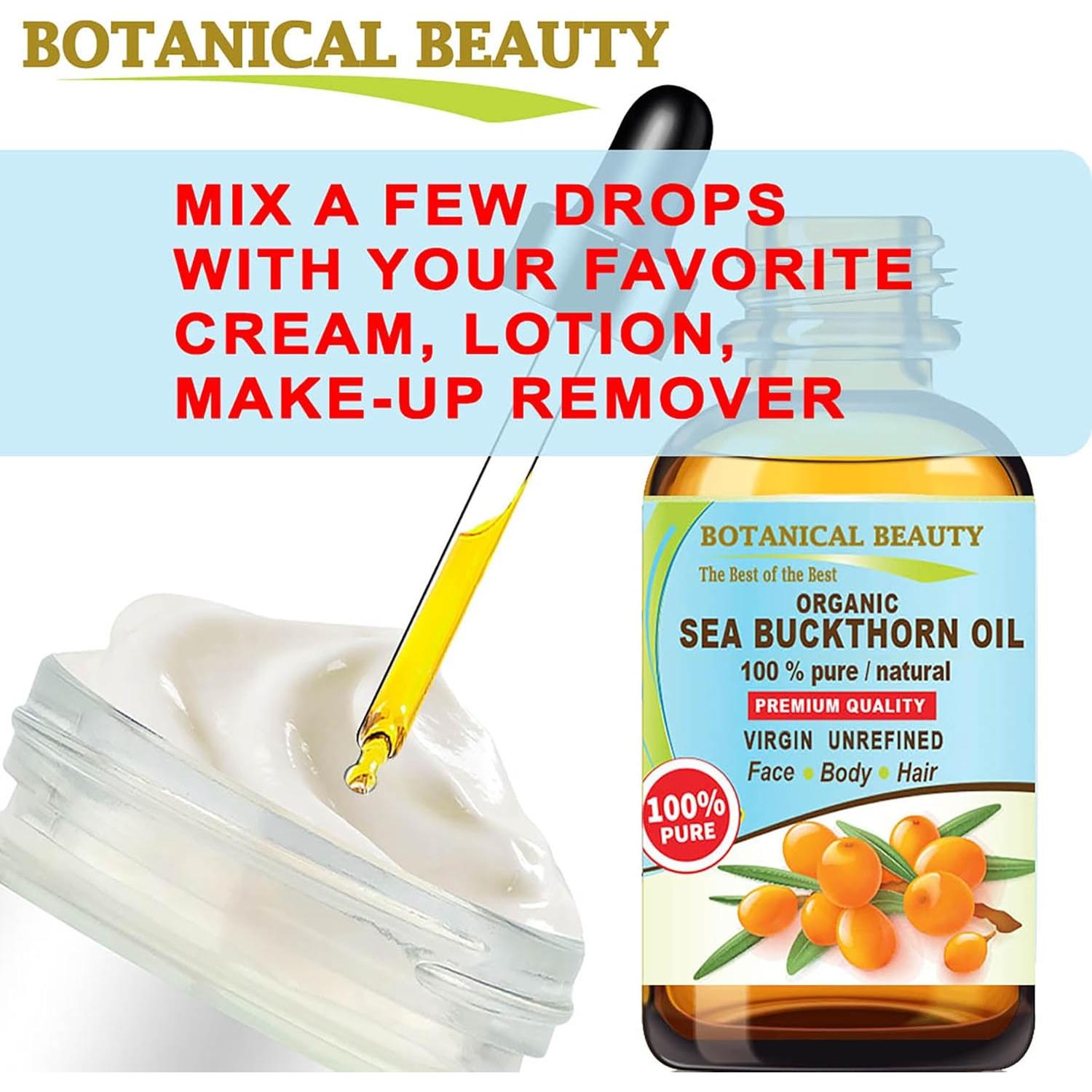 Aceite de Espino Cretácico Orgánico 29.57 ml - Botanical Beauty