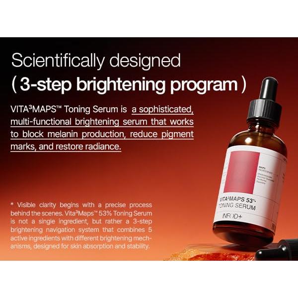 Suero Tonificante INFODPLUS VITA MAPS 53 - Niacinamida y Espino Marino