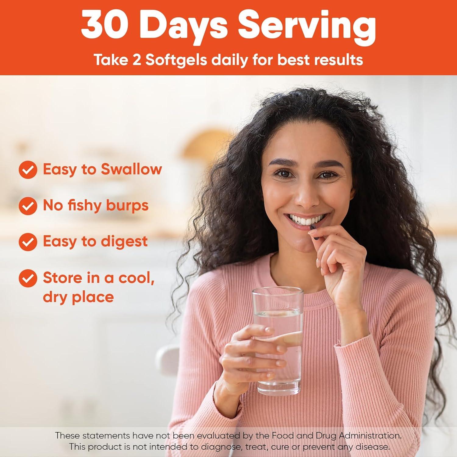 Aceite de Espino Marino Omega-7 + Omega-3 EPA/DHA Sakpwer - 60 Cápsulas