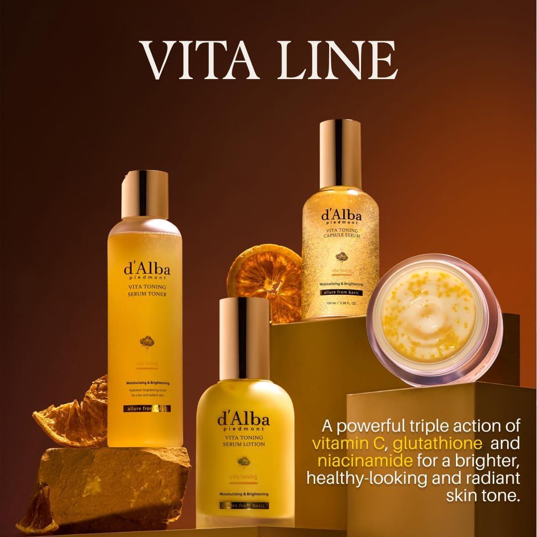 Suero Tonificante Vita d'alba Piedmont 180ml - Hidratante Facial