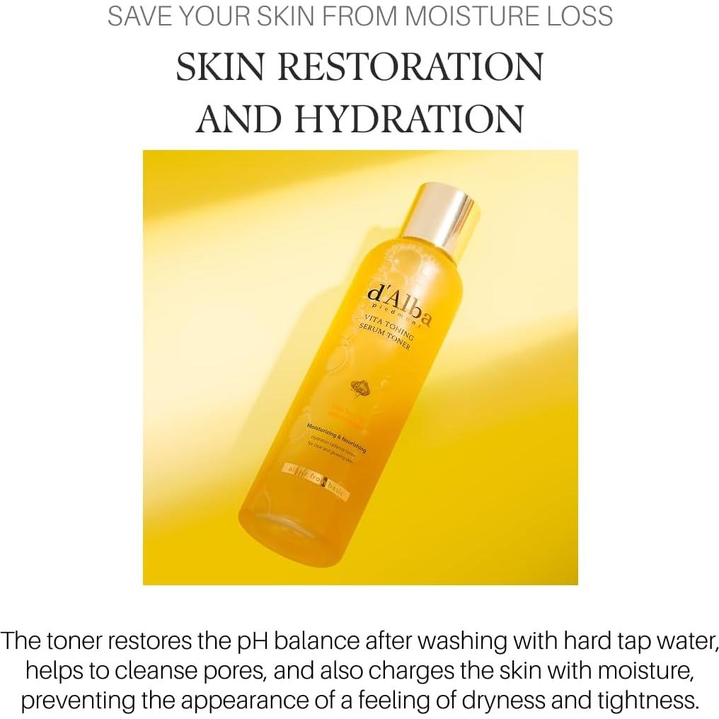 Suero Tonificante Vita d'alba Piedmont 180ml - Hidratante Facial