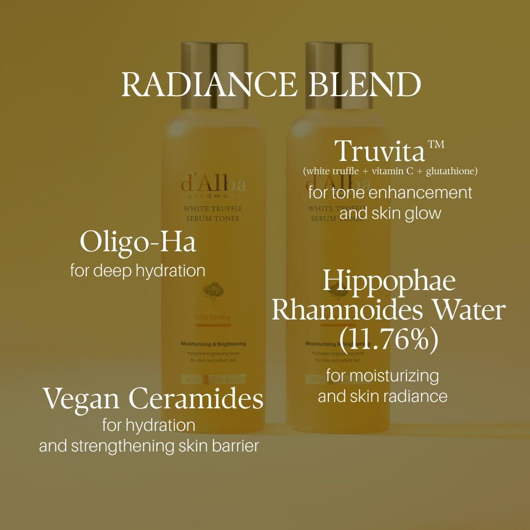 Suero Tonificante Vita d'alba Piedmont 180ml - Hidratante Facial