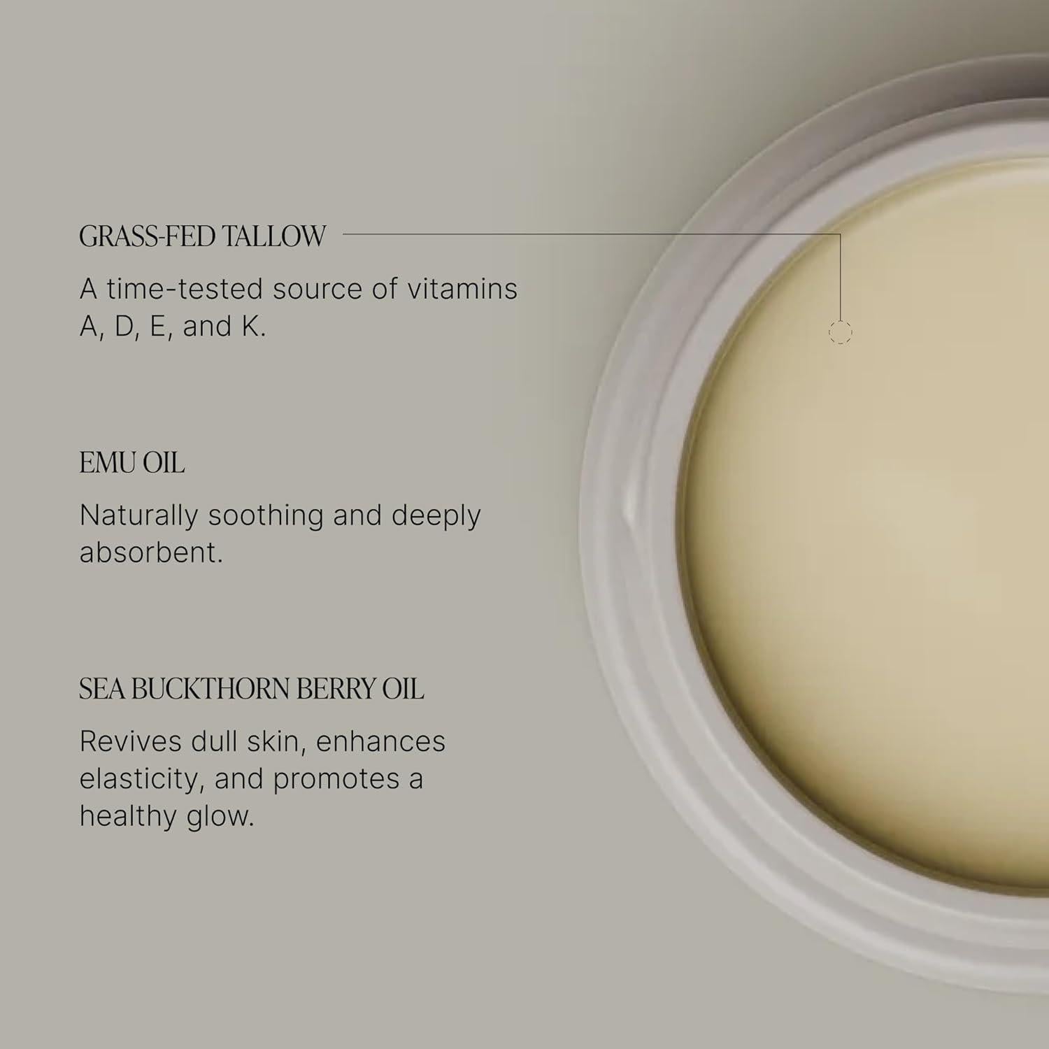 Bálsamo Humectante Natural Emú 100g - Piel Seca y Sensible