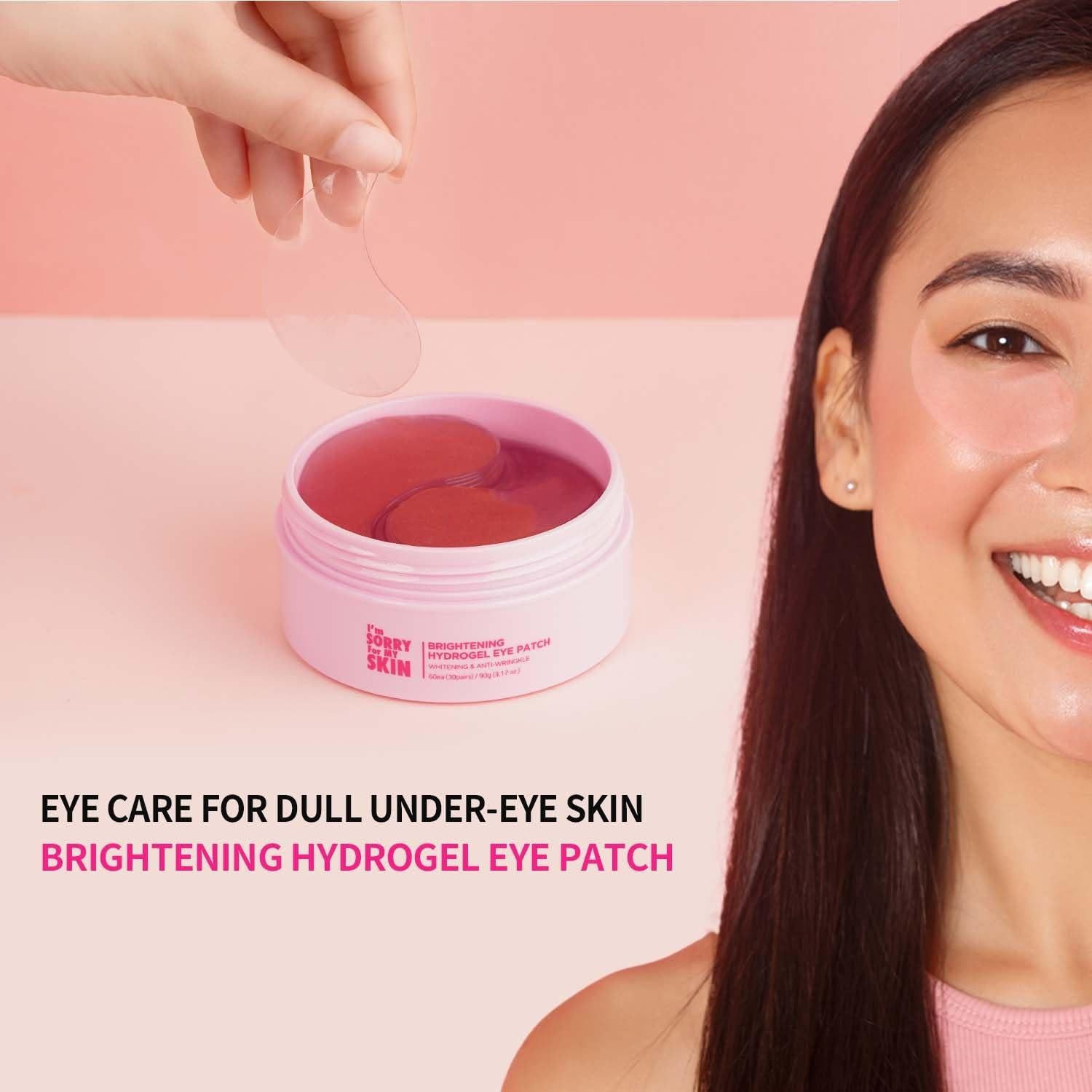 Parche Hidrogel Iluminador Ultru para Ojos 60EA - Antienvejecimiento