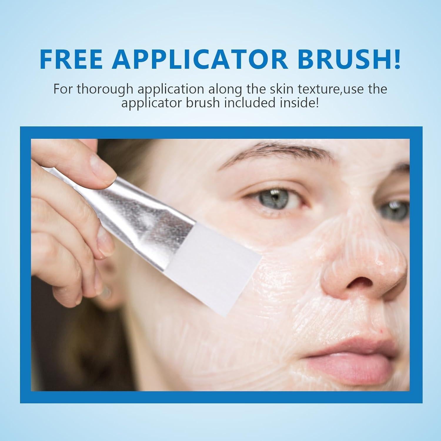 Máscara Facial Zombie ANCAI 8 Piezas Hidratante y Afirmante