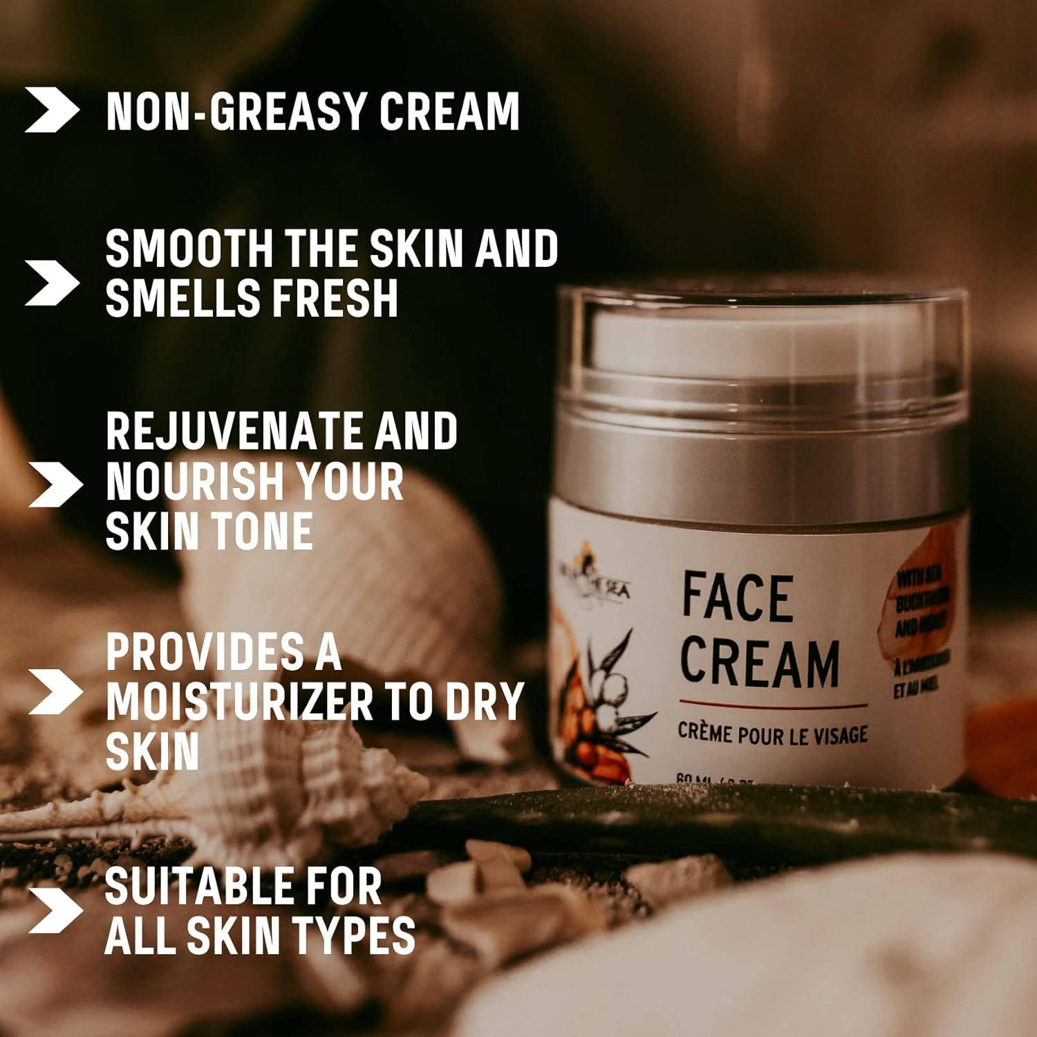 Crema Facial Bee by the Sea 60 ml - Espino Marino y Miel