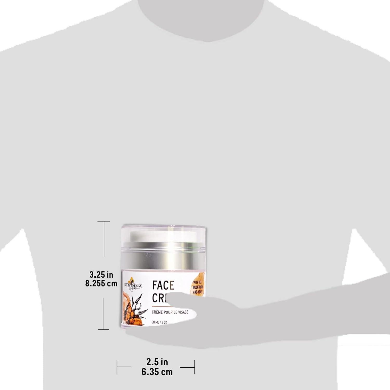 Crema Facial Bee by the Sea 60 ml - Espino Marino y Miel