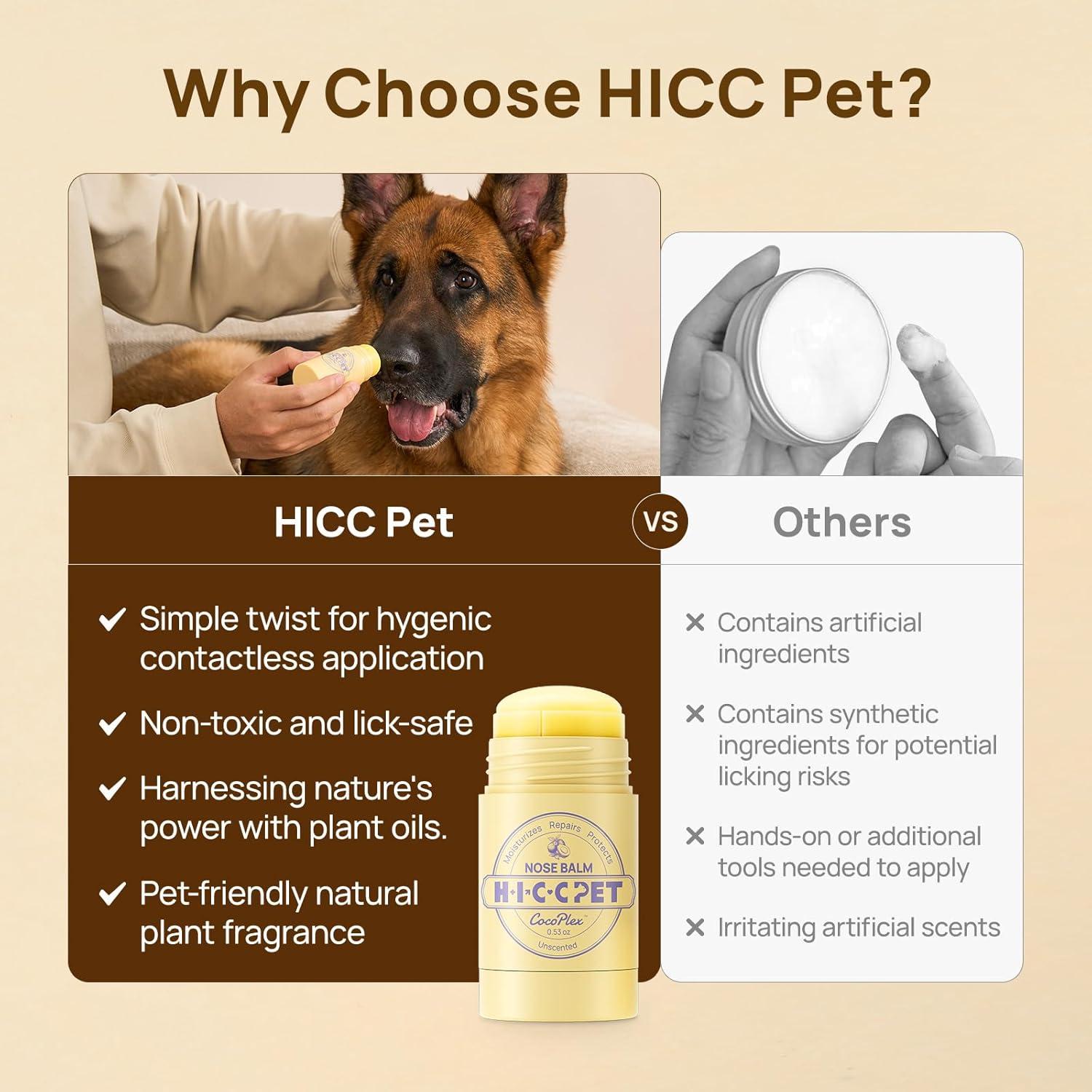 Bálsamo Hidratante para Narices de Perros y Gatos HICC PET 30g