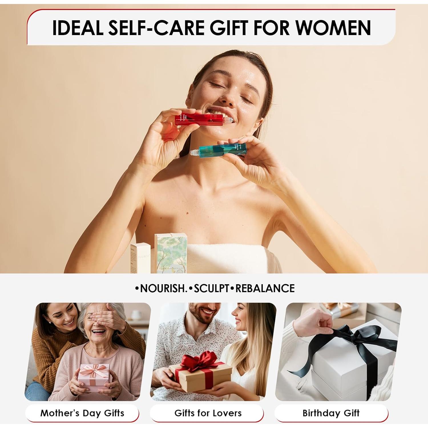 Duo de Rodillo de Aceite Facial MATRÚM 28.35 ml Hidratante