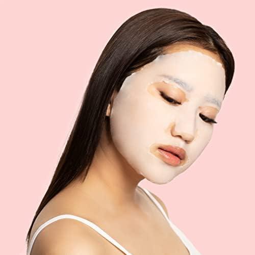 Mascarilla de Tela STARSKIN Orglamic Pink Cactus 2 Pasos 150g