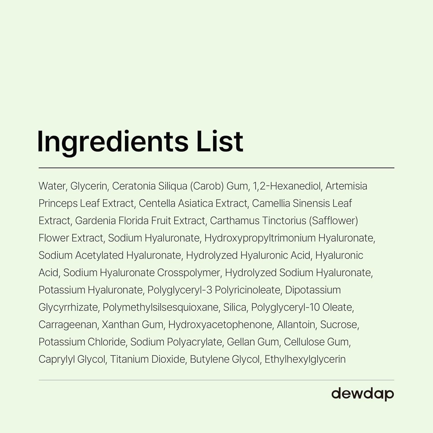 Mascarilla Hidrogel Calmante JINCOSTECH 4x35g Centella Asiática