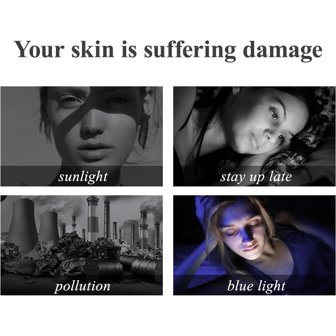 Cápsulas Suero Corrector de Manchas HKH Triple Vitamina C 40g