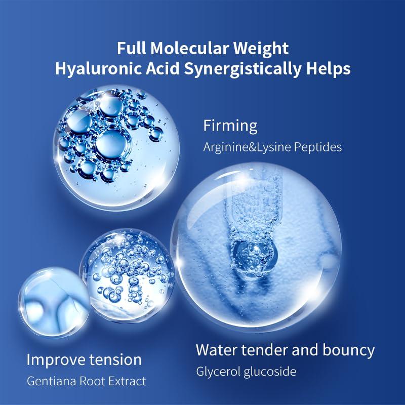 Mascarilla Facial Ácido Hialurónico PROF.LING 5 unidades 28ml