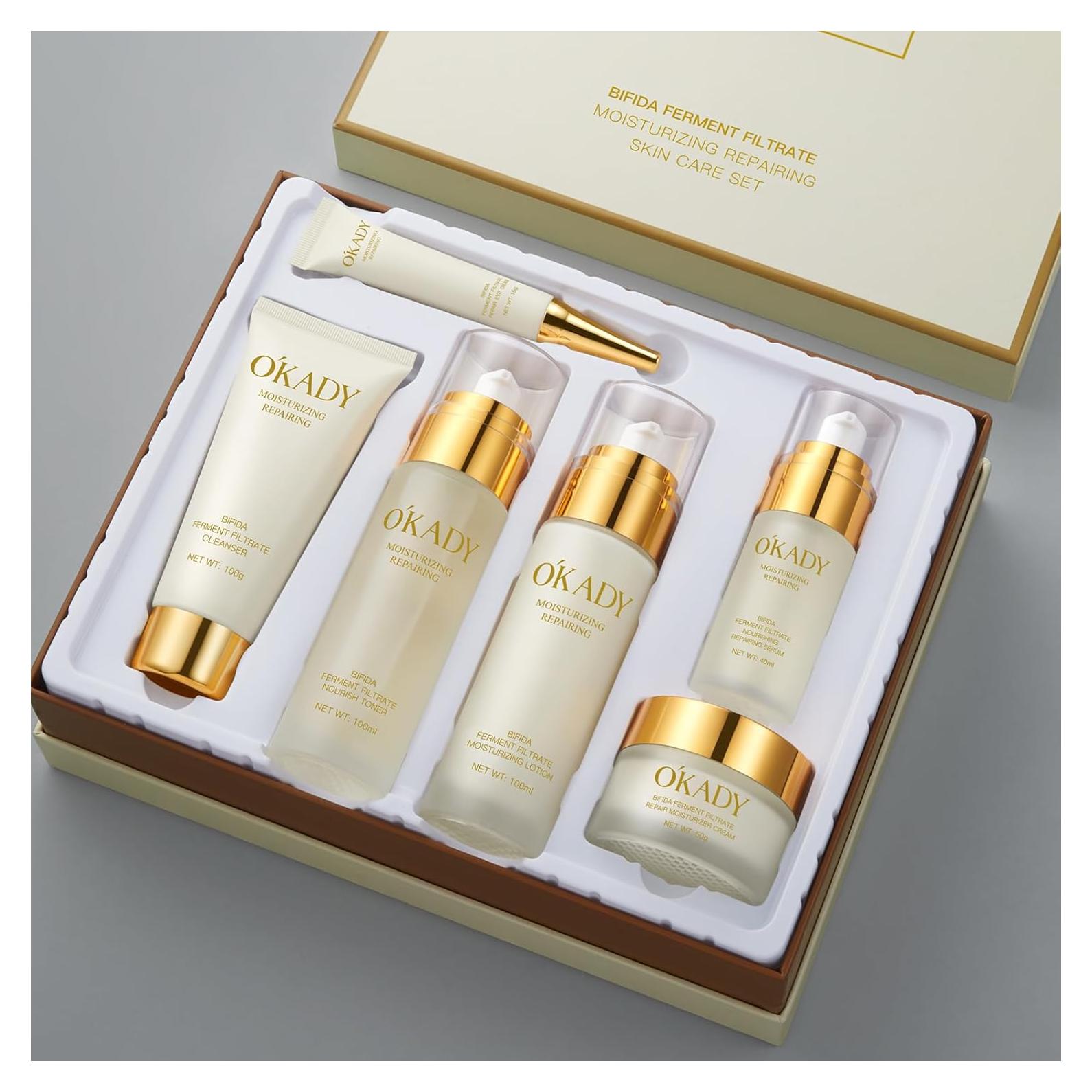 Conjunto de Cuidado Facial O'KADY Bifidobacterium 6 Piezas