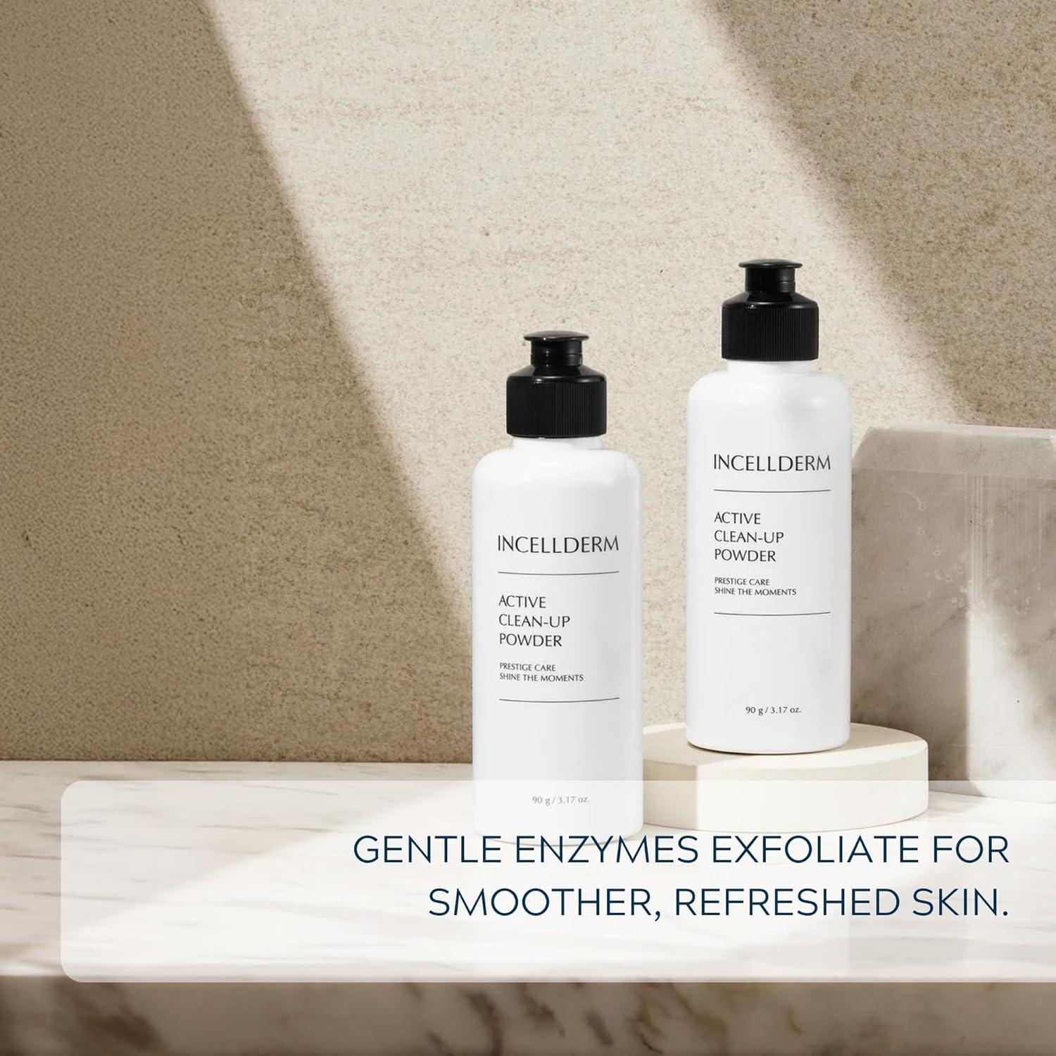 Limpiador Facial en Polvo Incellderm 90g - Exfoliación Suave