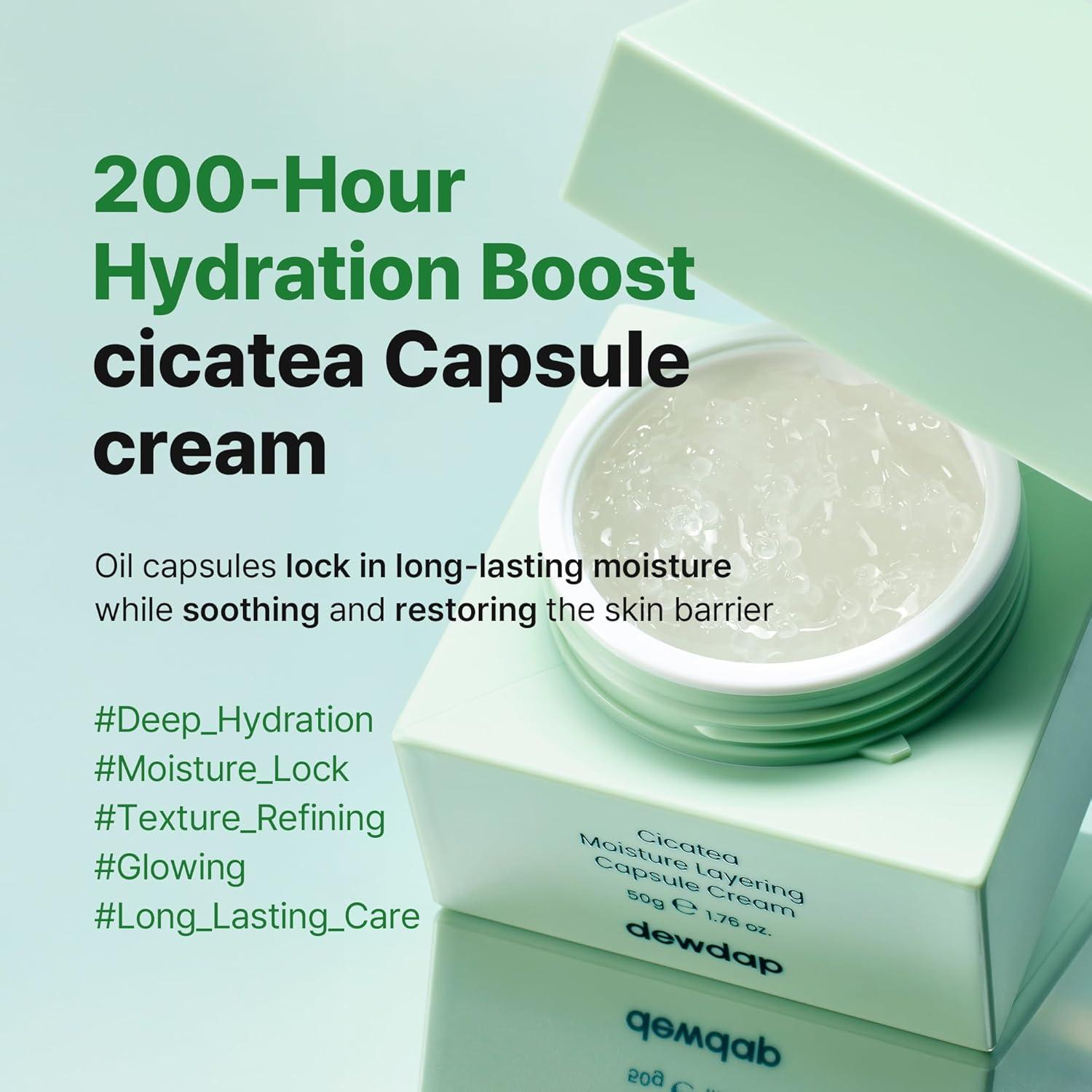 Crema Hidratante Facial Cicatea 50ml Niacinamida y Centella