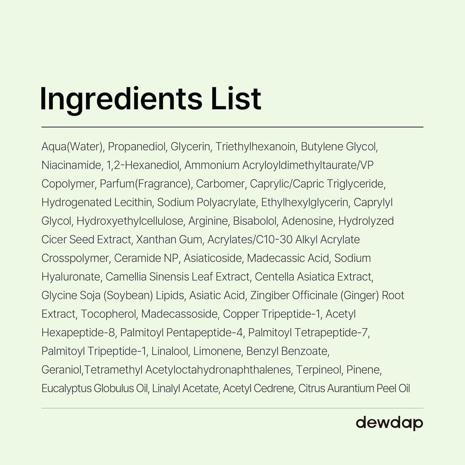 Crema Hidratante Facial Cicatea 50ml Niacinamida y Centella