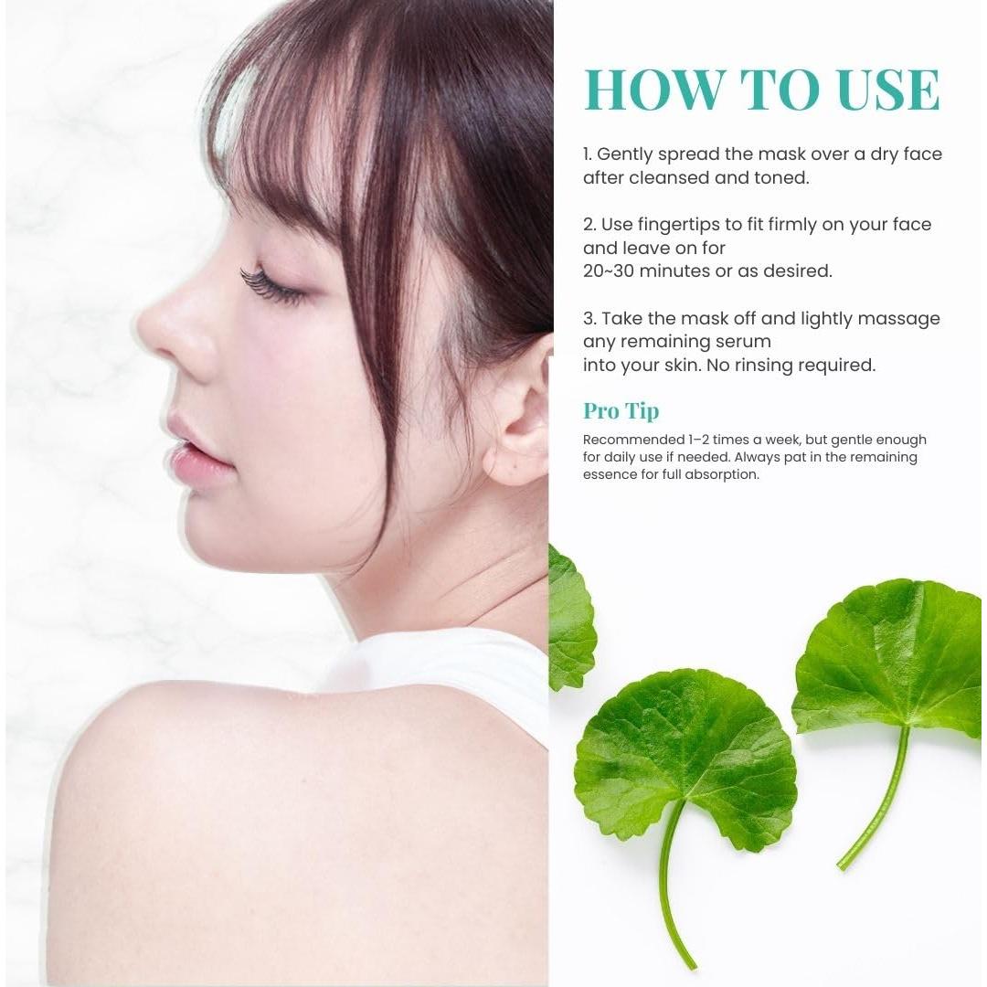 Máscara Facial Calmante YoungMe - 1 Unidad Hidratante