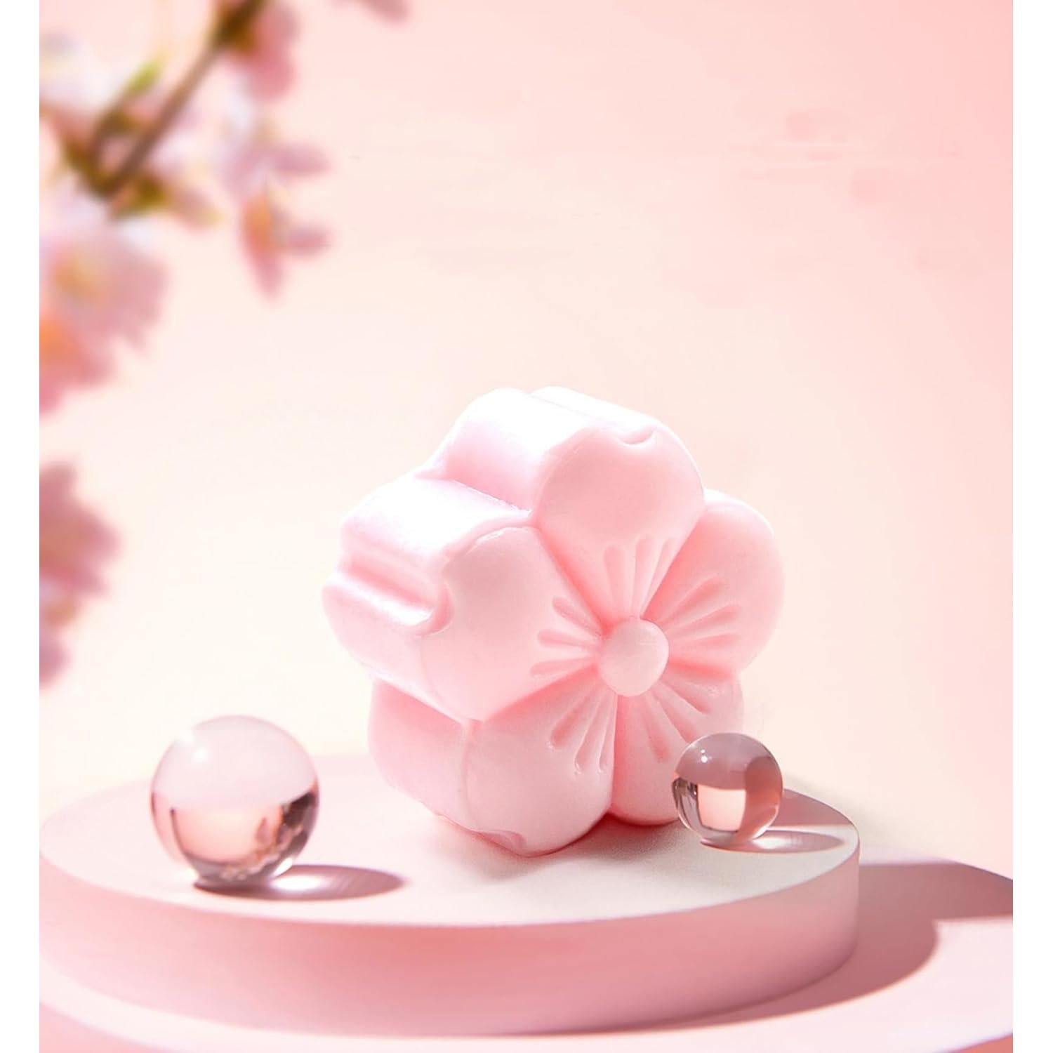 Duo de Jabón Botánico Sakura T-shin 90g Hidratante Floral